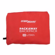 wasserdicht Platzspar Rucksack Overboard 2025 Rot