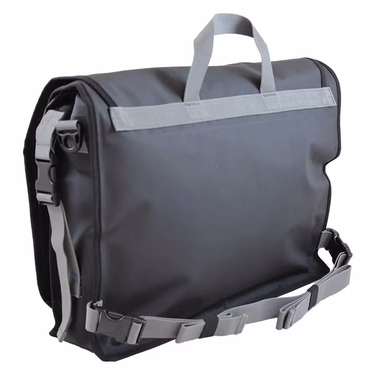 wasserdichte Messenger Bag Kurier Tasche Overboard 2025 Schwarz