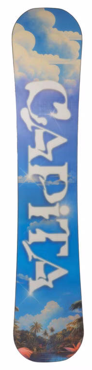 Space Metal Fantasy Snowboard Capita 2025 gebraucht 145