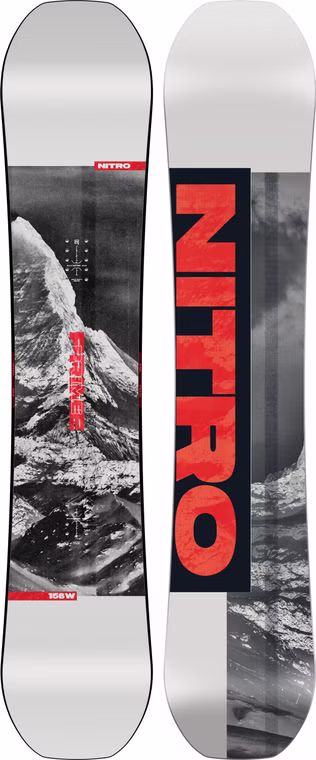 Prime Raw Wide Snowboard Nitro 2026 156