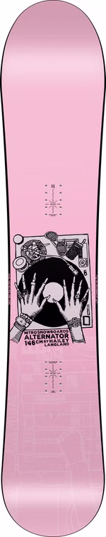 Alternator X Hailey Snowboard Nitro 2026 146