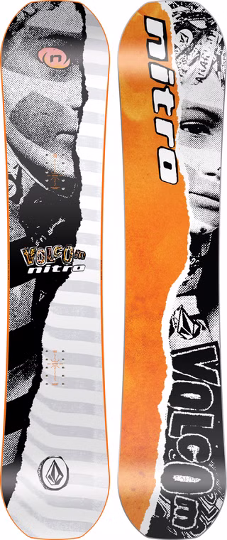 Ripper Youth X Volcom Snowboard Nitro 2026 132
