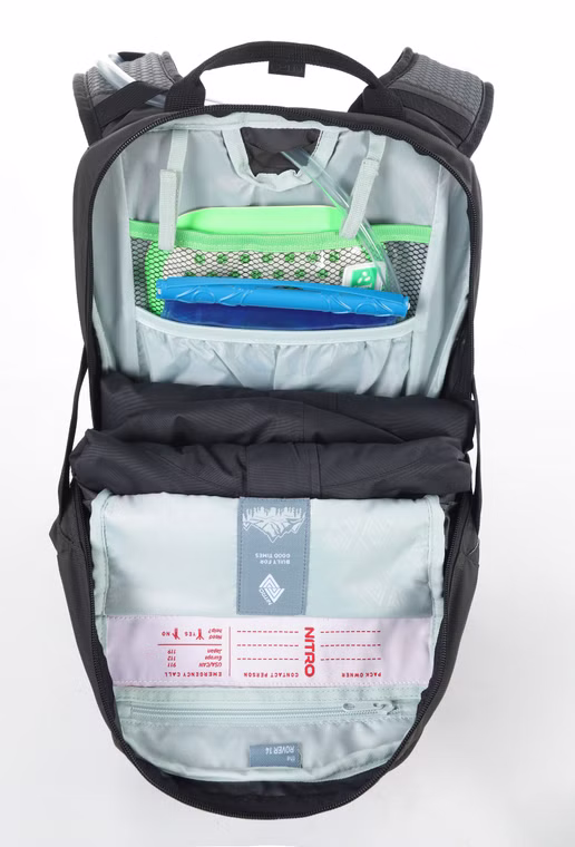 Rover 14 Pack Snowboard Boardbag Nitro 2026 Raven