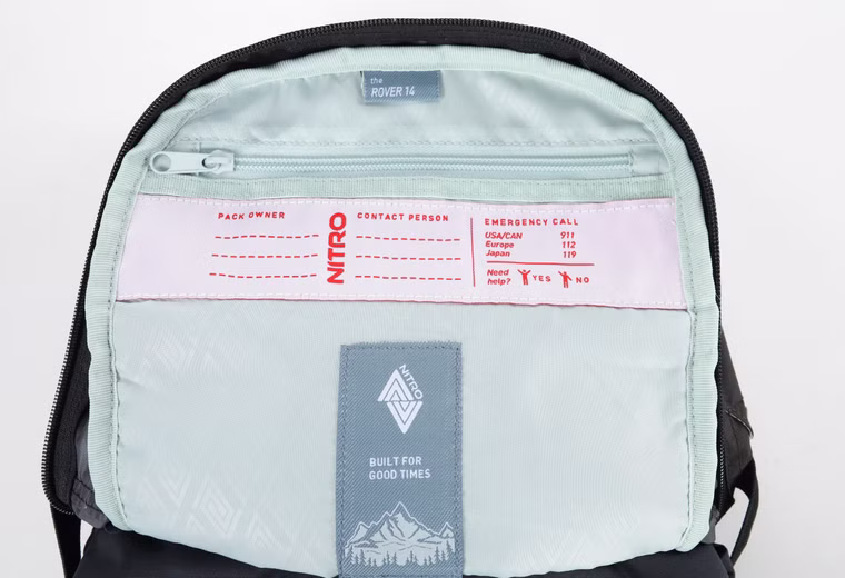 Rover 14 Pack Snowboard Boardbag Nitro 2026 Raven