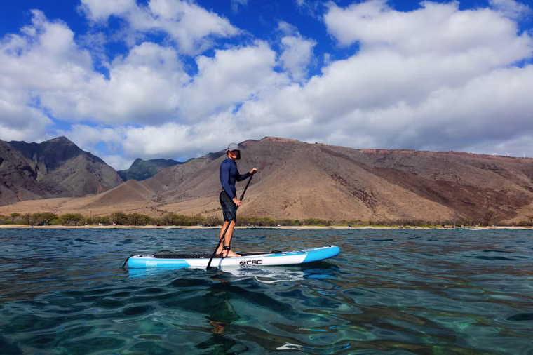 Set Current Pack aufblasbar Crossover SUP Board CBC 2025 gebraucht 11'0''