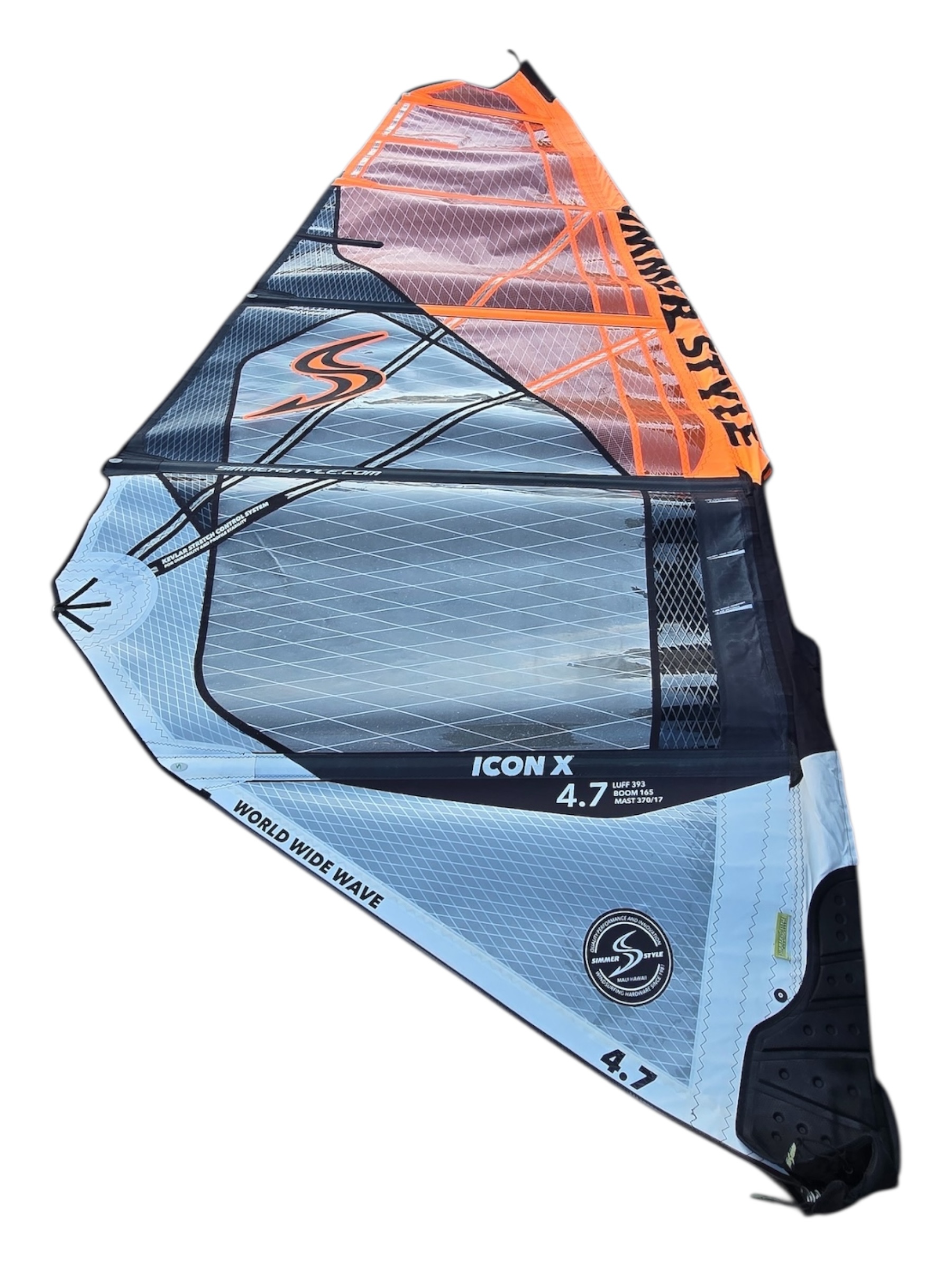 Simmer Icon X Windsurfsegel Wave robust leicht