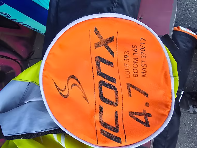 Icon X Windsurfsegel Simmer 4.7