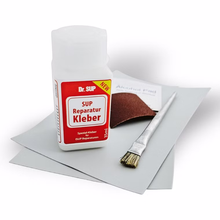 Dr. SUP Reparatur Set 35ml – iSUP PVC Repair Kit inkl. Patches