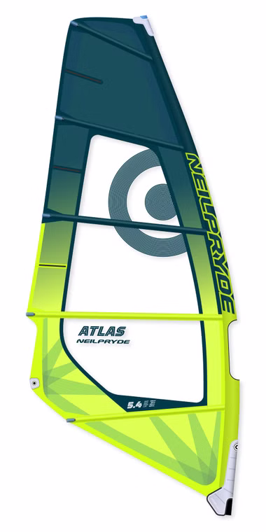 Atlas Windsurf Segel Neilpryde 2018 gebraucht 5.4