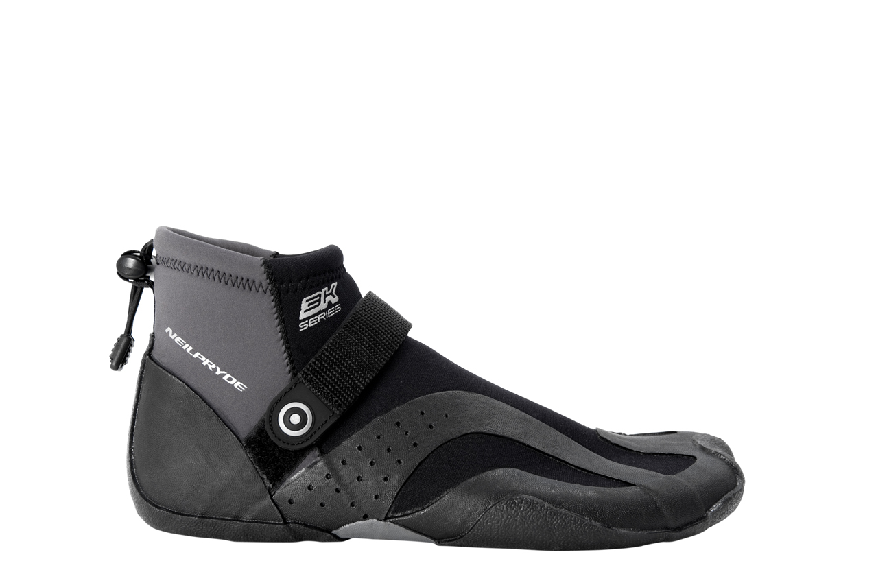 Neoprenschuhe Surfen 3mm Schwarz