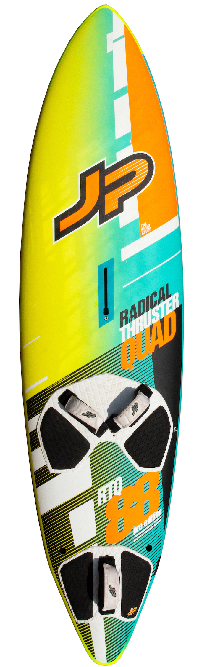 JP Radical Thruster Quad Pro 88 Windsurfboard gebraucht 2017