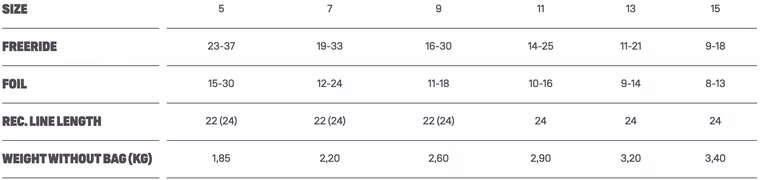 Mono dark grey Kite Duotone 2019 9.0