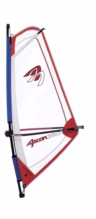 Pro Rigg Rot+Blau Windsurf Kinder Rigg Ascan 1.5