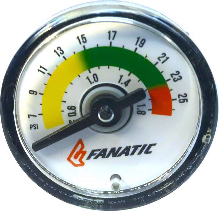 Manometer für Pumpe Ersatzteil Fanatic