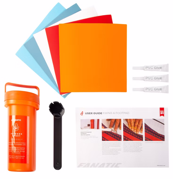 SUP Reparatur Set mit Kleber Fanatic