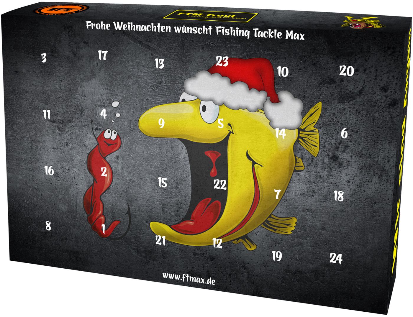 FTM Adventskalender Spoon Weihnachtskalender für Forellenangler