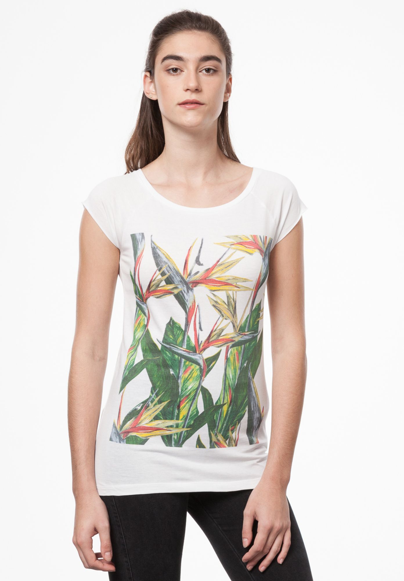 Paradiseflower TT01 Cap Sleeve White Paradiseflower TT01 Cap Sleeve White