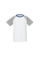 Bild 2 - Raglan T-Shirt White Grey Blue