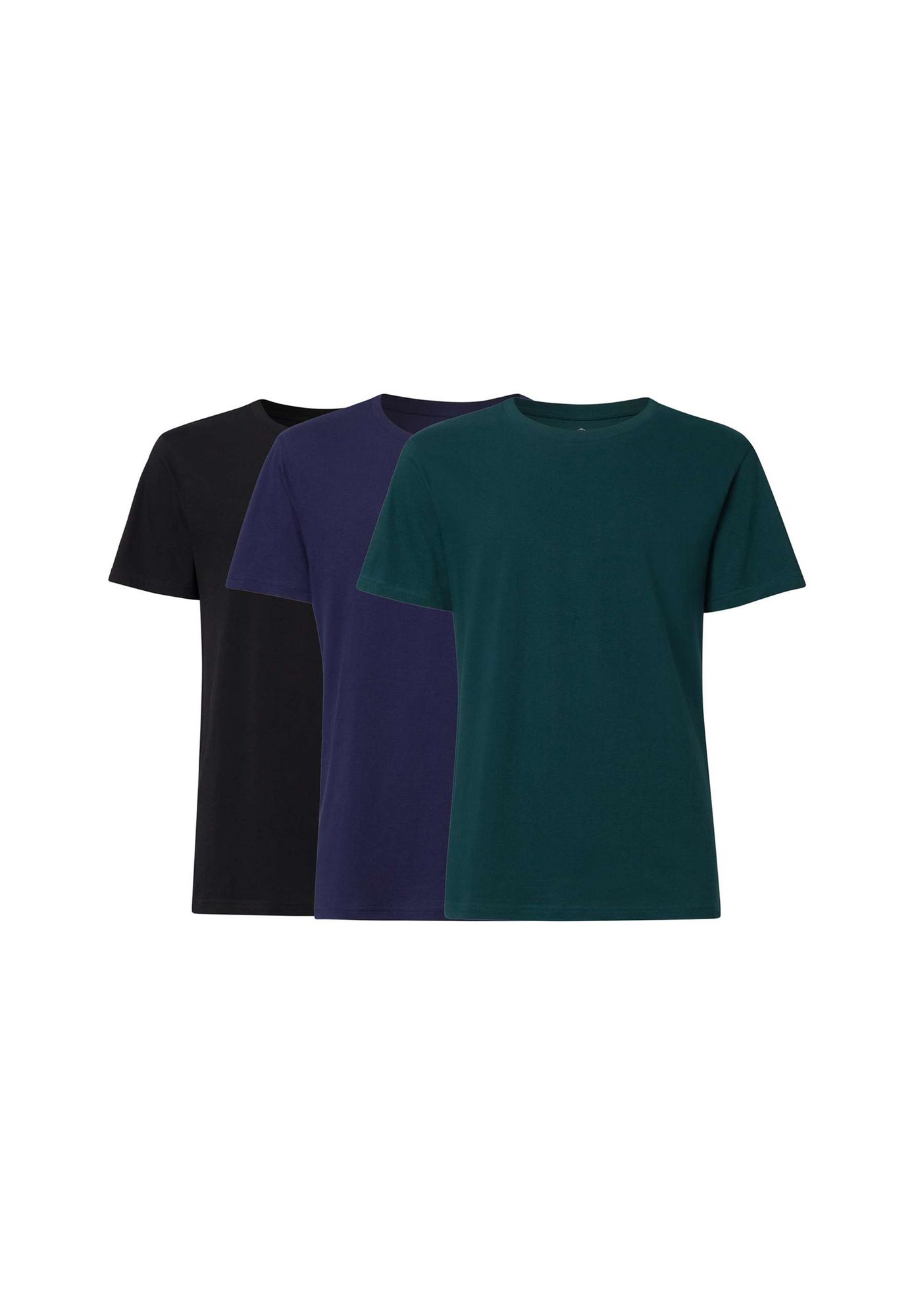 3 Pack BTD05 T-Shirt Black Midnight Deep Teal 3 Pack BTD05 T-Shirt Black Midnight Deep Teal