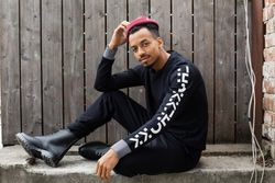 Bild 3 - THOKKTHOKK TT1029 Sweater White/Black