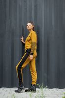 Bild 3 - TT1015 Joggingpants Brass/Side Stripe