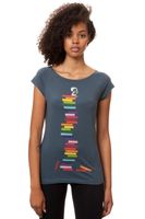 Bild 4 - Cap Sleeve Books Girl Thundercloud
