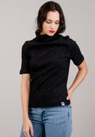 Bild 3 - Shortsleeve SQUAW MINT Relief Waves Black