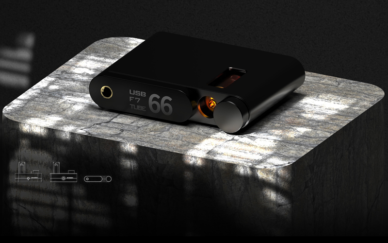 Aune T-Series - Flamingo - Discover the Tube DAC Headphone