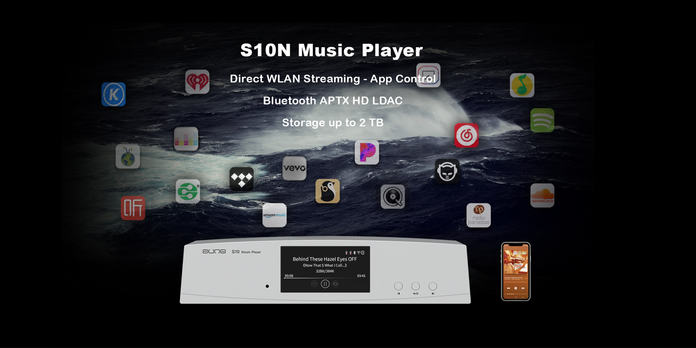    Aune S10N Network Streamer Multi Player