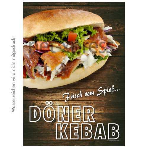 Werbeplakate für Gastronomie, Imbiss oder Snack | net-xpress.de