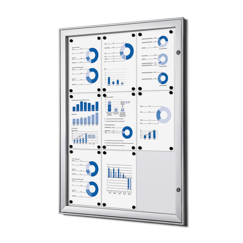 Schaukasten S-Line 9 x DIN A4 (vergrößert)