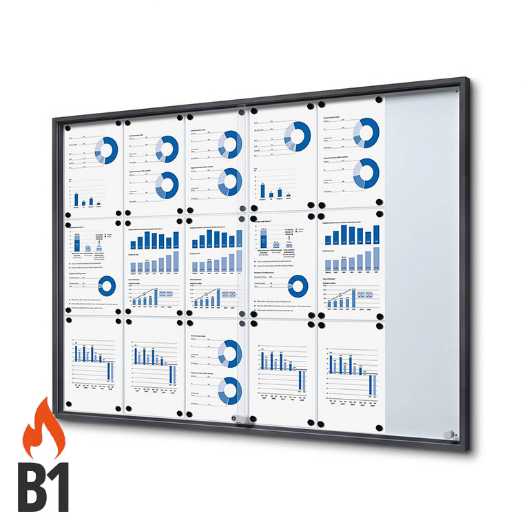 Bacheca Da Esterno Bacheca Foto In Metallo Dorato, 50x52 Cm Andy