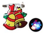 Blinki Anstecker Blinky Brosche Pin Button Weihnachts-Glocken 60 Blinki Anstecker Blinky Brosche Pin Button Weihnachts-Glocken 60