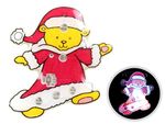 Blinki Anstecker Blinky Brosche Pin Button Weihnachts-Teddy 146 Blinki Anstecker Blinky Brosche Pin Button Weihnachts-Teddy 146