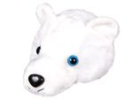 Weihnachtsmütze Nikolausmütze weißer 3D Eisbär wm-85 Weihnachtsmütze Nikolausmütze weißer 3D Eisbär wm-85