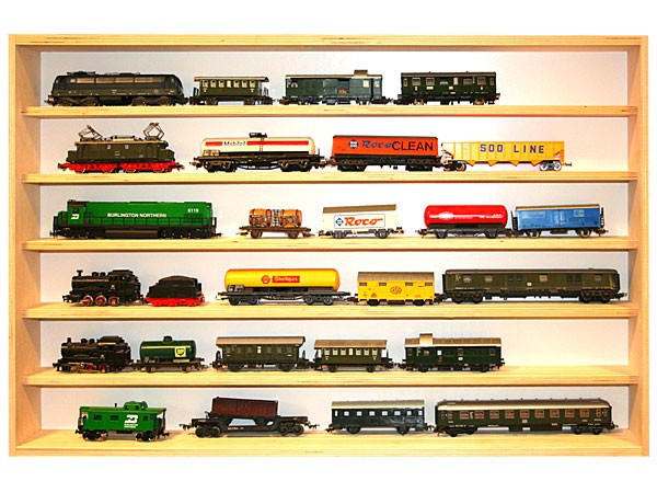 Alsino V-06 Vitrine Spur N - Hängevitrine Für Modelleisenbahnen 150x58x6 Cm