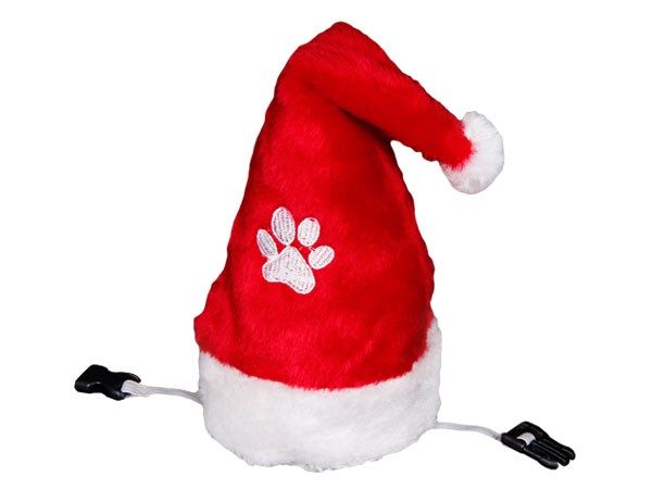 Weihnachtsmütze Nikolausmütze Rot für Hunde Modell: WM-89 Weihnachtsmütze Nikolausmütze Rot für Hunde Modell: WM-89