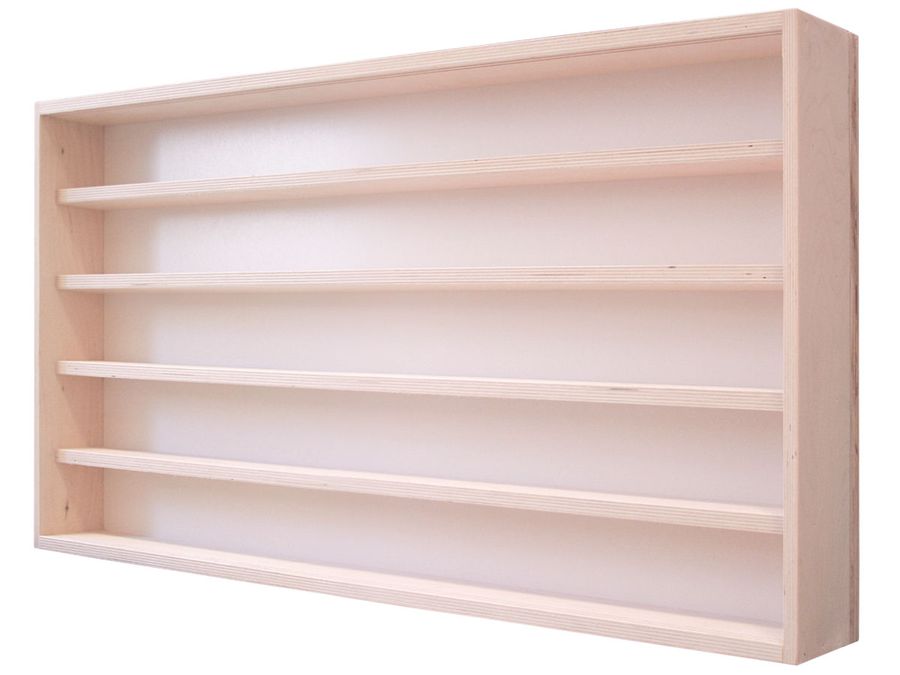 V70.5A Vitrine Spur HO & N Regal H0 70 cm mit Nuten
