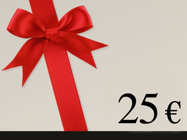 25 Euro Geschenkgutschein zum Drucken
