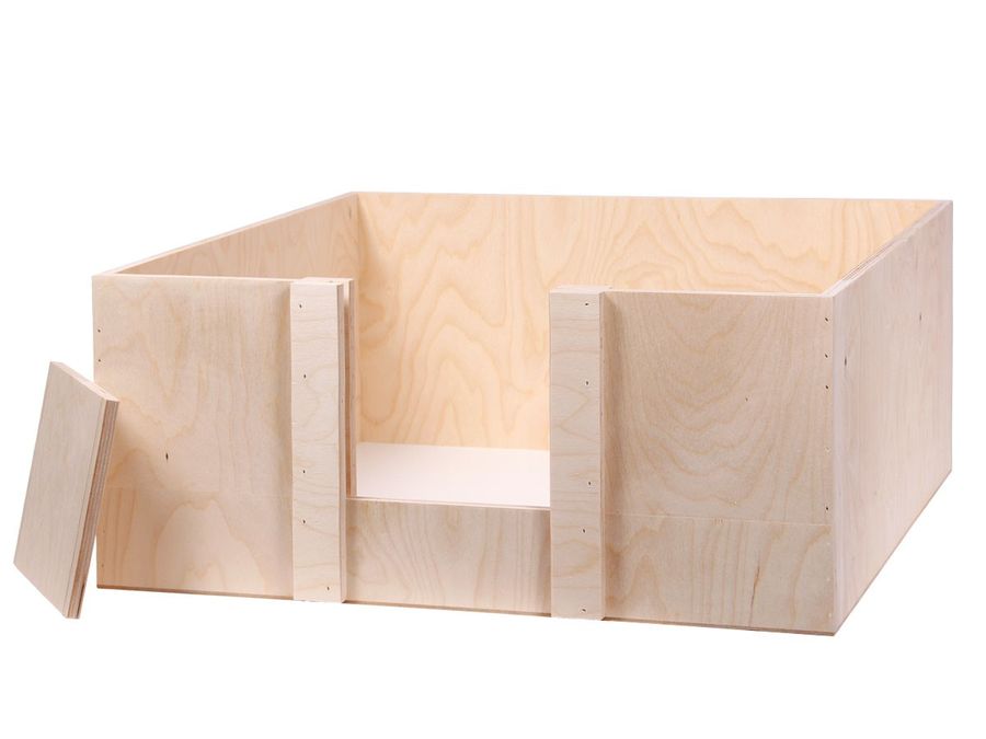 Wurfbox aus Holz in verschiedenen Größen