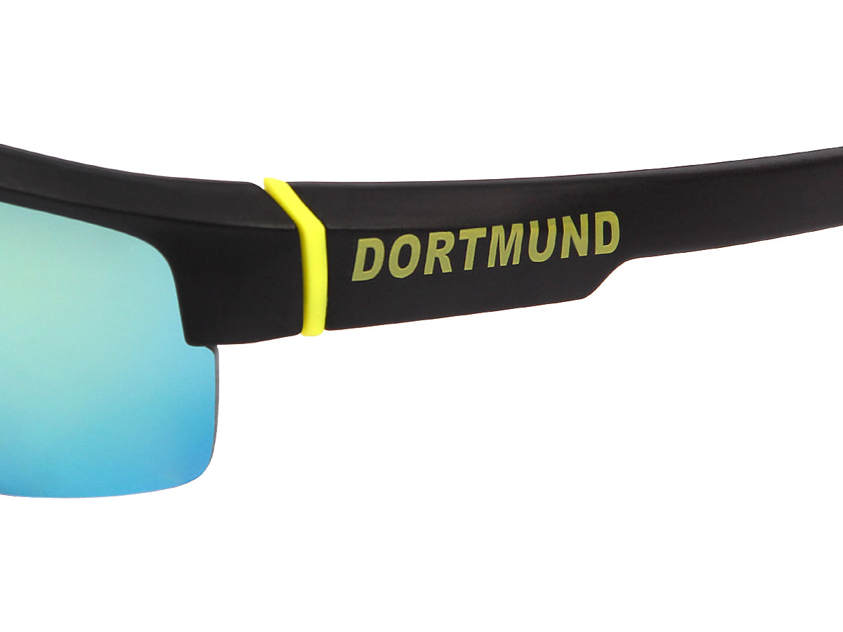 Sport-Sonnenbrille Fahrrad-Brille Biker-Brille Sport-Brille Schwarz-Gelb VS-308