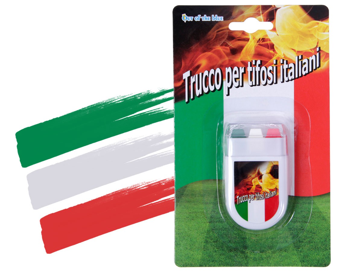 Maquillage Supporter Italie Italia stick vert blanc rouge (00/0608) tifosi soirée italienne évenement sportif squadra azzura accéssoire femme homme enfant ados adulte jeune pas cher ambiance animation Maquillage Supporter Italie Italia stick vert blanc rouge (00/0608) tifosi soirée italienne évenement sportif squadra azzura accéssoire femme homme enfant ados adulte jeune pas cher ambiance animation