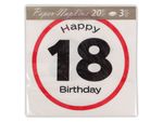 18 Servietten 145138