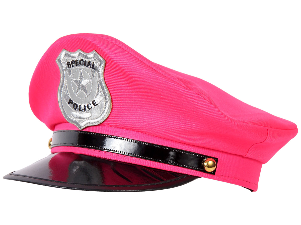 Polizei Hut Polizeimutze Karneval Police Erwachsene Polizistin Jga Rosa Pink 189 Ebay