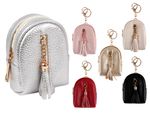 Mini Geldbörse Geldbeutel Brieftasche für Damen 7,5 x 9,5 cm Uni Farben Lederoptik mit Schlüsselring von Alsino Mini Geldbörse Geldbeutel Brieftasche für Damen 7,5 x 9,5 cm Uni Farben Lederoptik mit Schlüsselring von Alsino