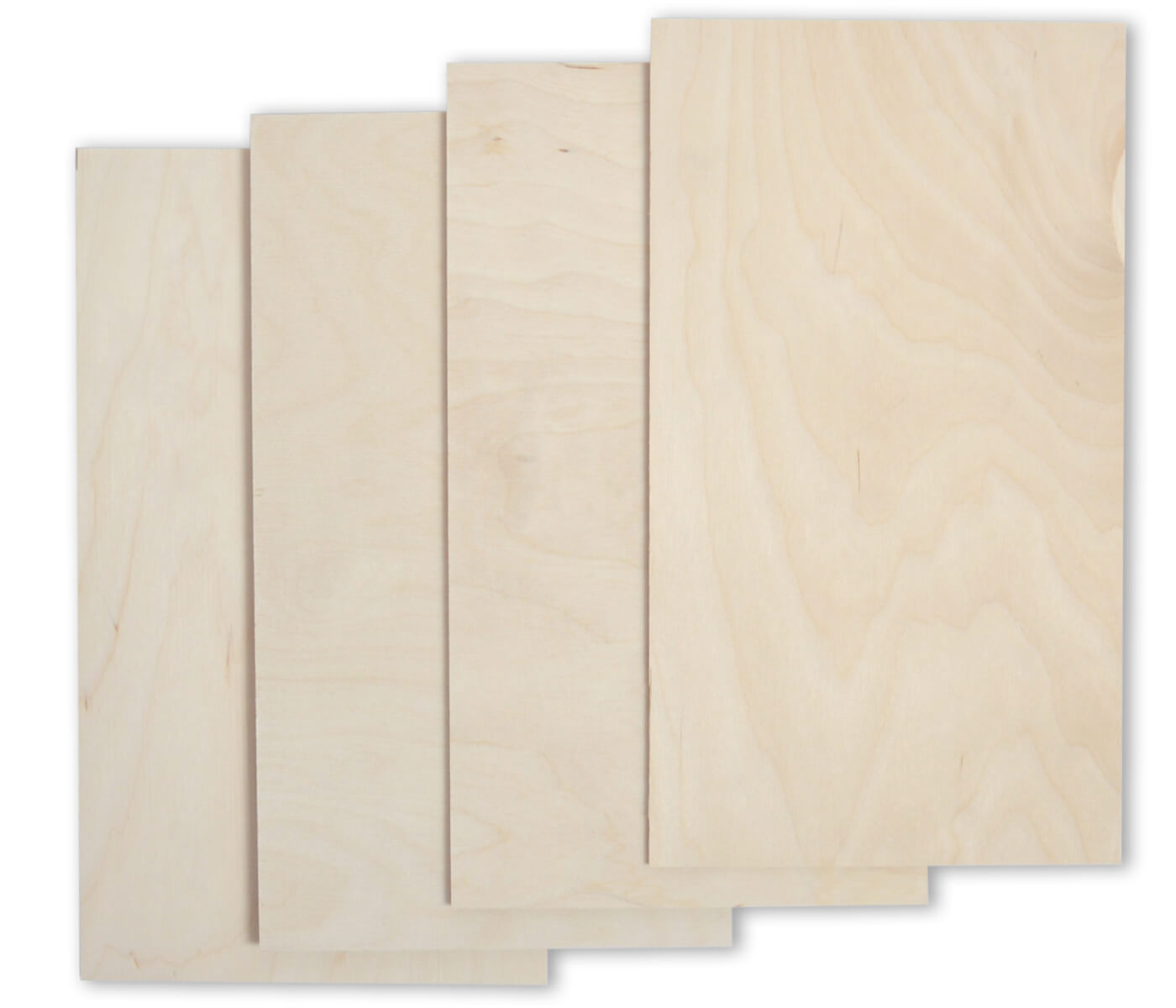 Leseed Sperrholzplatten A4 3mm - 10 Stück Linde Holz Zum Basteln