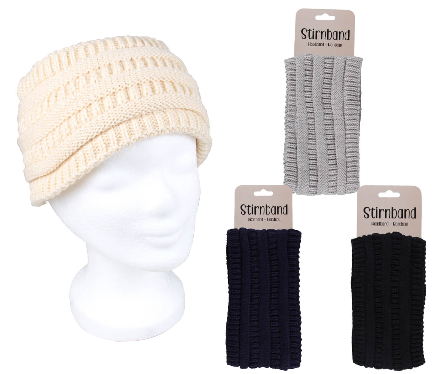 Alsino Stirnband Damen Haarband Winter M/ädchen Kopfband Strick Geflochten Kinder Ohrensch/ützer Ohrenw/ärmer Vintage