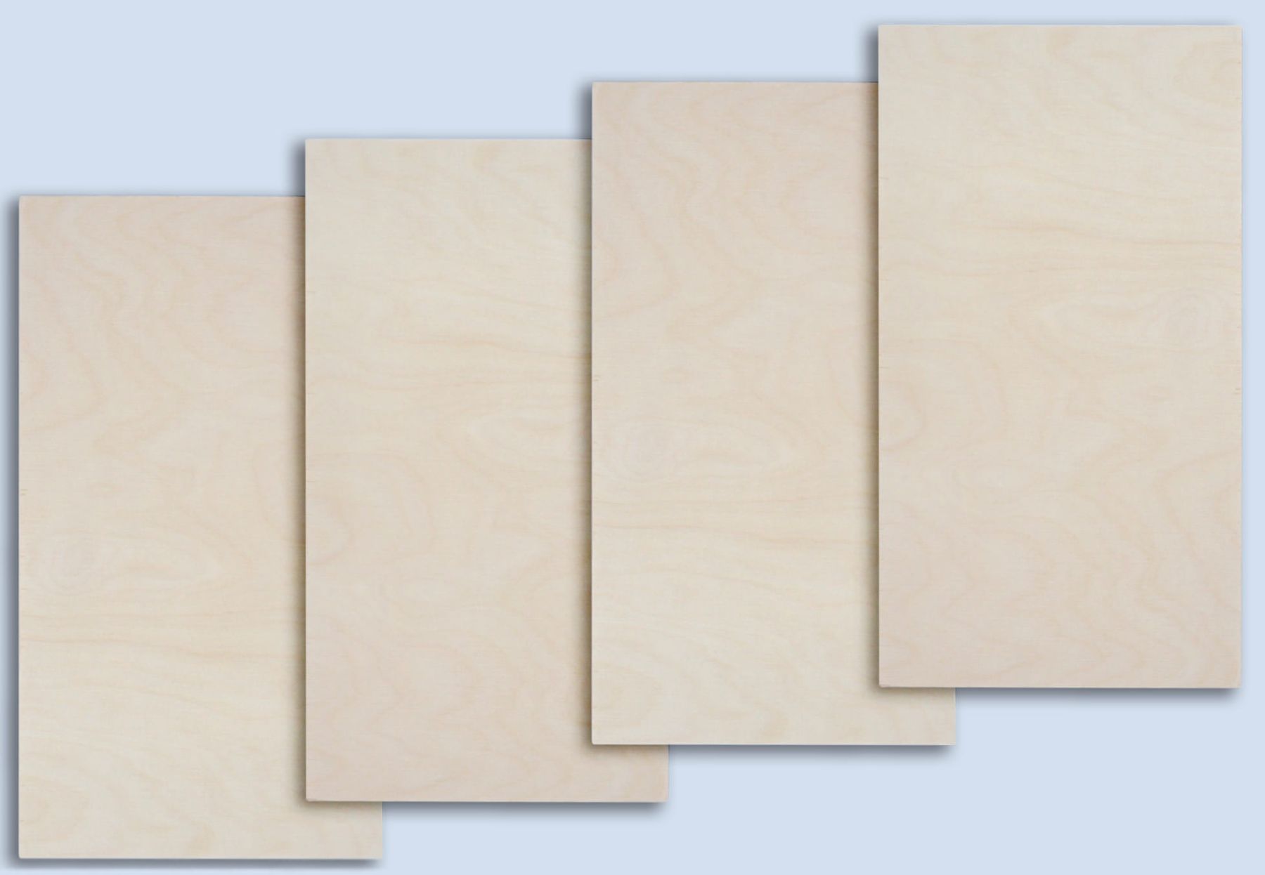 20 St/ück 297mm x 210mm 3mm Sperrholz Platte DIN A1 A2 A3 A4 A5 Multiplexplatten Zuschnitt Holz unbehandelt DIN A4