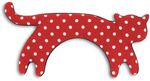 Polka dot rot / Mitternacht