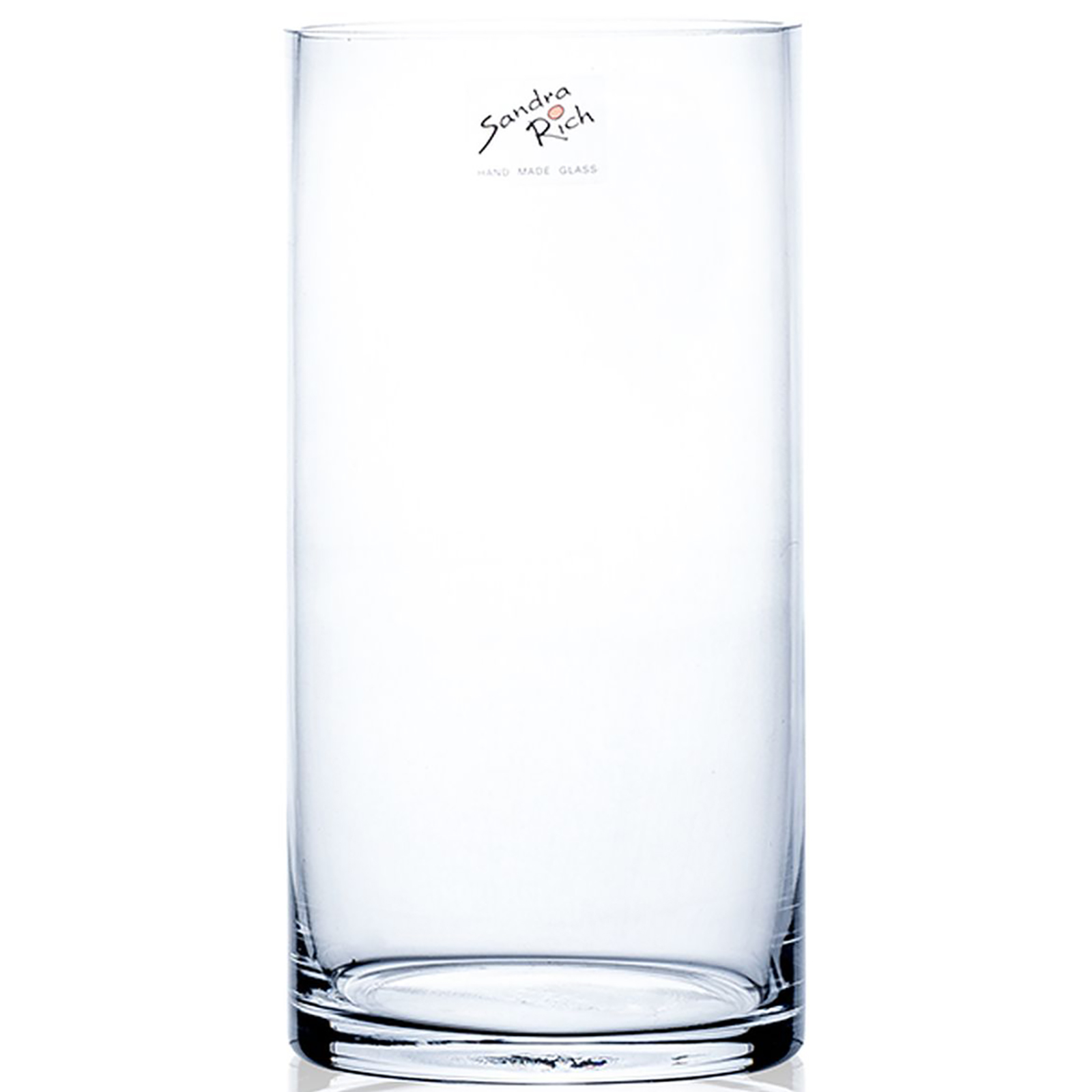 CYLI cylindrical vase klar 10x10x20cm Glas Flowerbox Pro